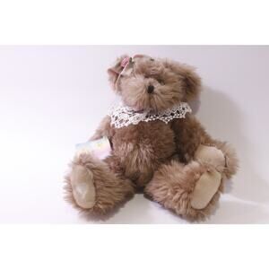 1998, Berkeley Designs, Teddy Bear, Plush, Crochet Collar, ~ 251227-WH 1184